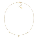 Collana Cuore Kogolong E Diamanti Oro 18 Kt