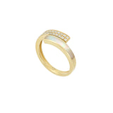 Anello Unica Contrarié Madreperla e Diamanti