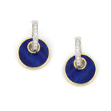 Video ORECCHINI GIOVE GRANDI LAPISLAZZULI E DIAMANTI