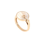 Giove Ring Mother of Pearl And Diamonds