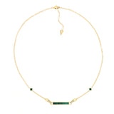 Video Collana Unica Malachite e Diamanti