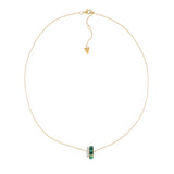 Collana Secret Malachite e Diamanti