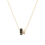 Collana Secret Onice e Madreperla