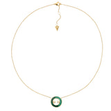 Collana Essenza Malachite e Diamanti