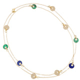 Giove 110 cm Multicolor Necklace