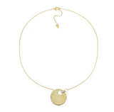 Collana Giove Diamantata grande Oro Giallo top