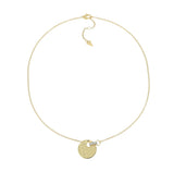Collana Giove Diamanta media Oro Giallo Top