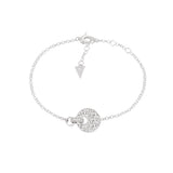 Bracciale Giove Diamantata Oro Bianco