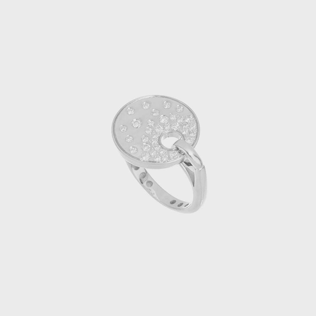 Anello Giove Stars Oro e Diamanti
