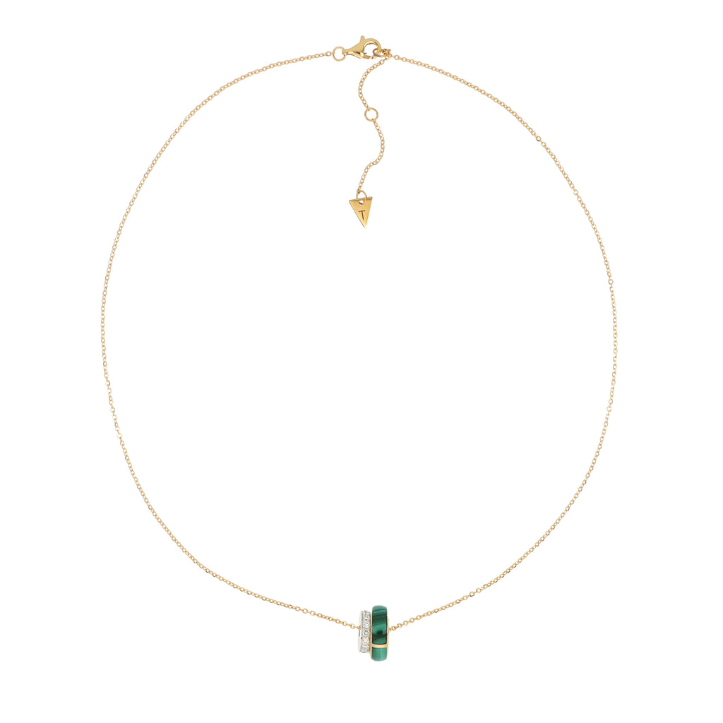 Video Collana Secret Malachite e Diamanti