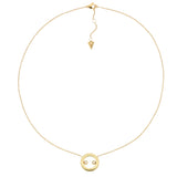 Video Essenza Necklace Polished Gold And Diamonds