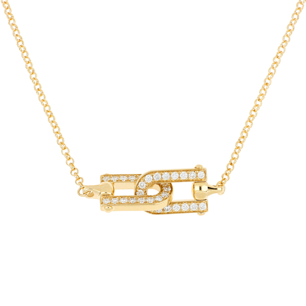 Video Collana Legami con Pavé di Diamanti