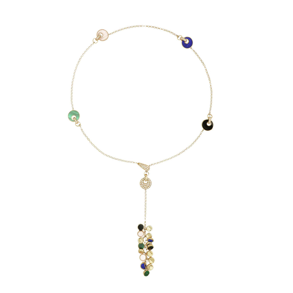 Video Collana Lariat Giove Multicolor
