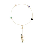 Video Collana Lariat Giove Multicolor