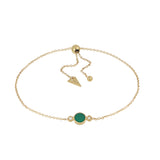 Video Bracciale Brio Cerchio Malachite E Diamanti