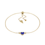 Video Bracciale Brio Cuore Lapislazzuli E Diamanti