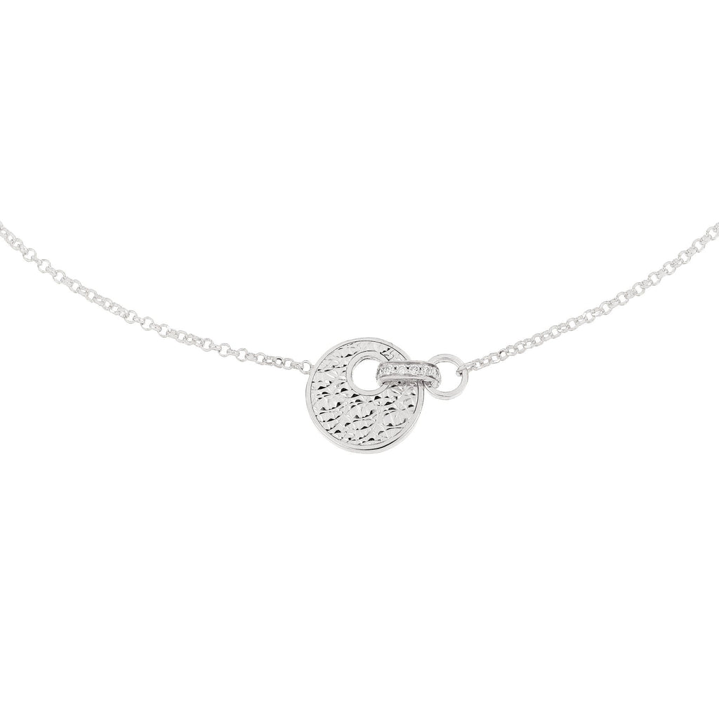 Video Collana Giove Diamanta Oro Bianco