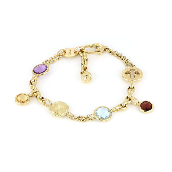 Bracciale Doppia Catena Luna