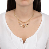 Collana Doppia Catena Luna