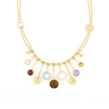 Collana Doppia Catena Luna